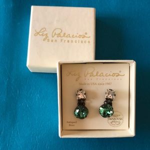 Liz Palacios crystal earrings